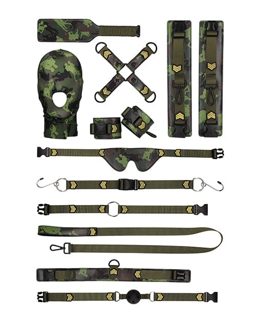 Shots Ouch Army Bondage Kit Bondage Blindfolds & Restraints