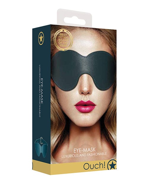 Shots Ouch Halo Eyemask Green Bondage Blindfolds & Restraints