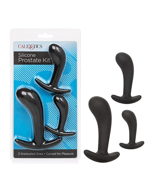 Silicone Anal Training Prostate Kit - Black Anal Products
