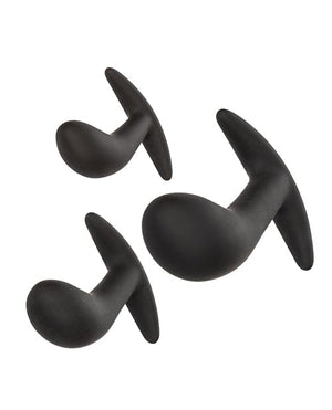 Silicone Anal Training Prostate Kit - Black Anal Products