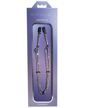 Sincerely Bling Nipple Clips Bondage Blindfolds & Restraints