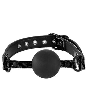 Sinful Soft Silicone Gag Black Bondage Blindfolds & Restraints