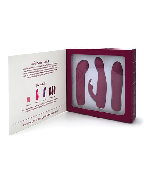 Skins Minis Massage A Trois - Magenta Stimulators