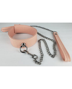 Spartacus Organsilicone PU Collar & Leash Bondage Blindfolds & Restraints