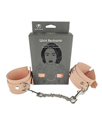 Spartacus Organo Silicone PU Wrist Restraints: Vegan-Friendly and Comfortable for Bondage Play