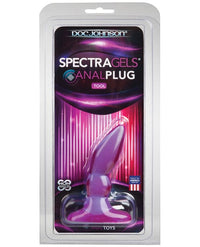 Spectra Gels Anal Plug - Purple: Flexible, Comfortable, and Perfect for Prostate and G-Spot Play