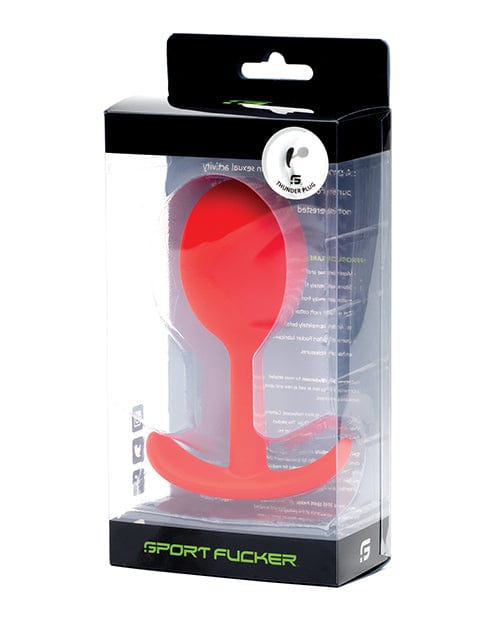 Sport Fucker Thunder Plug Red / Medium Anal Products