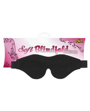 Sportsheets Soft Blindfold - Black Bondage Blindfolds & Restraints