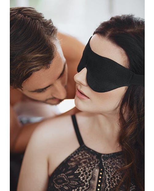 Sportsheets Soft Blindfold - Black Bondage Blindfolds & Restraints