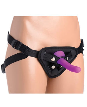 Strap U Double G Deluxe Vibrating Strap-On Kit Strap Ons