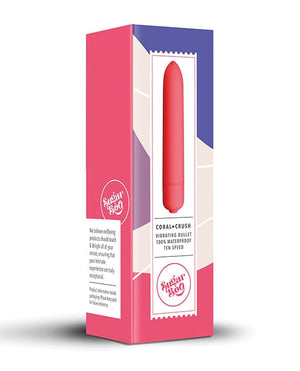 SugarBoo Coral Crush Vibrating Bullet - Coral Stimulators