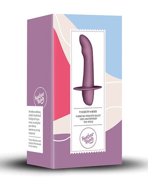 SugarBoo Tickety Boo Vibrating Prostate Bullet - Mauve Anal Products