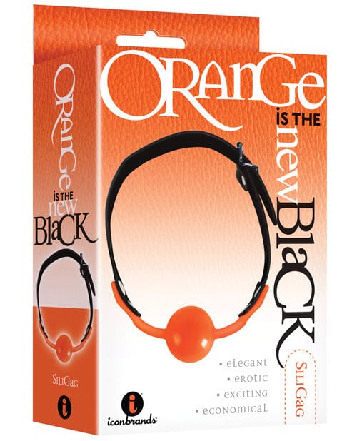 The 9's Orange is the New Black SiliGag Bondage Blindfolds & Restraints