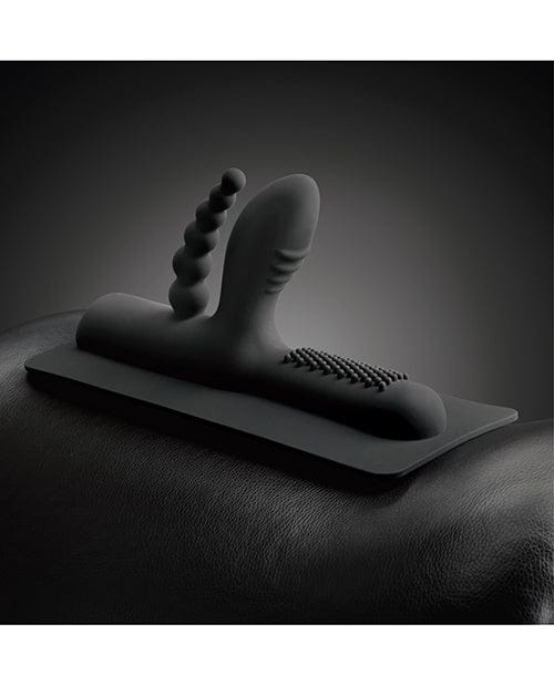 The Cowgirl Buckwild Silicone Attachment - Black Sex Machines