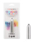 Turbo Buzz Classic Bullet Stimulator Silver Stimulators