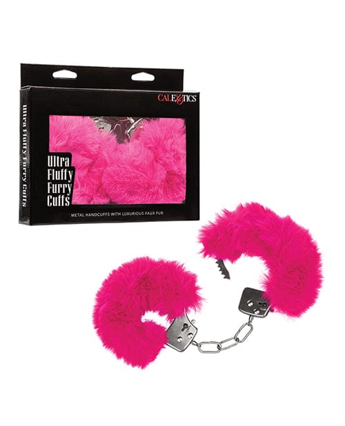 Ultra Fluffy Furry Cuffs Pink Bondage Blindfolds & Restraints