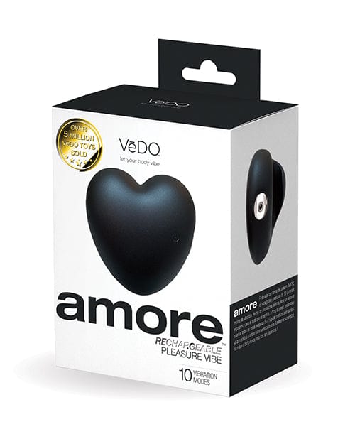 VeDo Amore Rechargeable Pleasure Vibe Black Stimulators