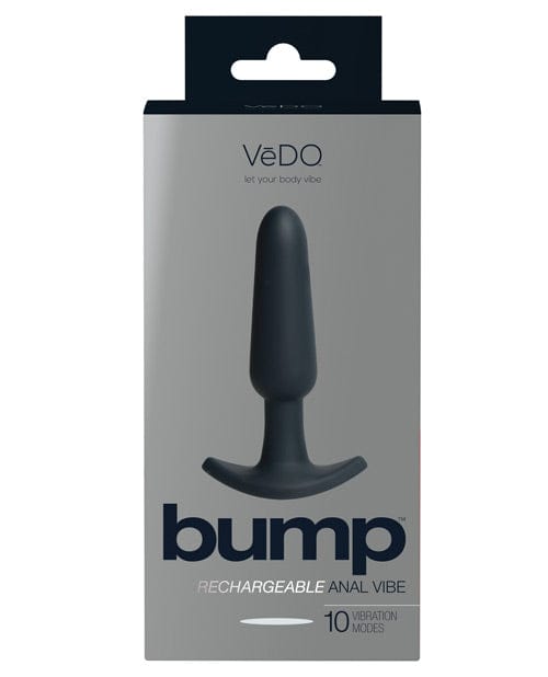 Vedo Bump Rechargeable Anal Vibe Black Anal Products