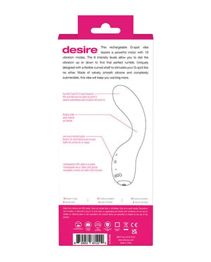 VeDo Desire Rechargeable G-Spot Vibe Vibrators