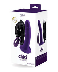 VeDO Diki Rechargeable Vibrating Dildo with Harness: Ultimate Versatility for Playful Exploration