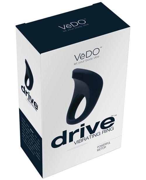 Vedo Drive Vibrating Ring Just Black Stimulators
