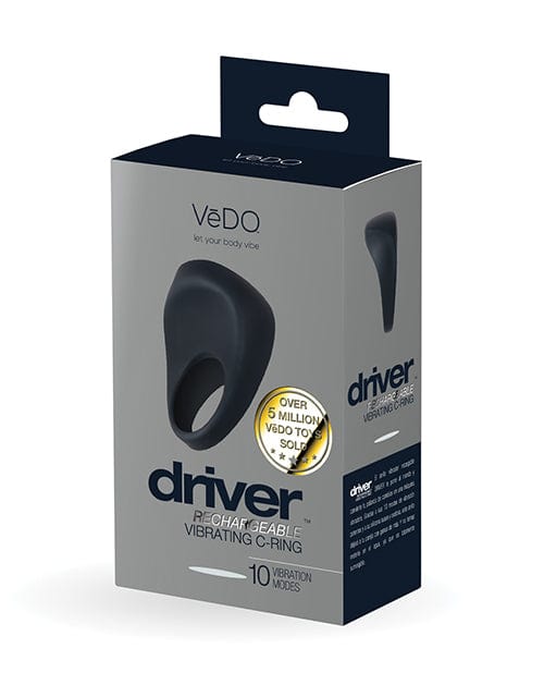 Vedo Driver Rechargeable C Ring Black Penis Enhancement