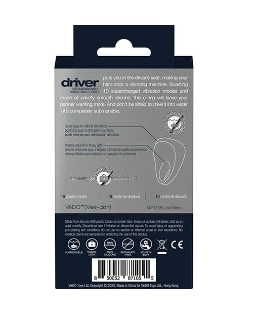 Vedo Driver Rechargeable C Ring Penis Enhancement