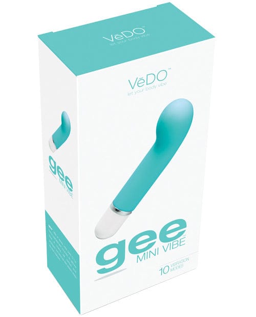VeDO Gee Mini Vibe - Tease Me Turquoise Vibrators
