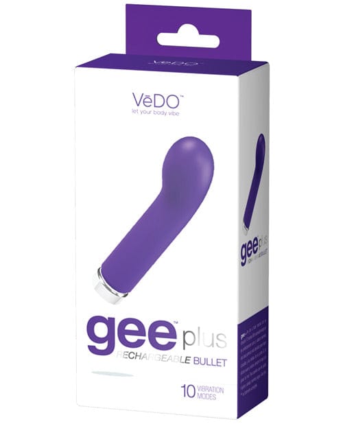 VeDO Gee Plus Rechargeable Vibe - Into You Indigo Vibrators