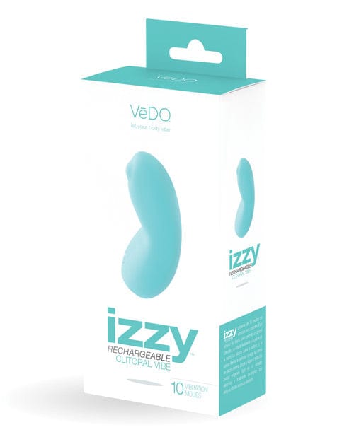 Vedo Izzy Rechargeable Clitoral Vibe Turquoise Stimulators