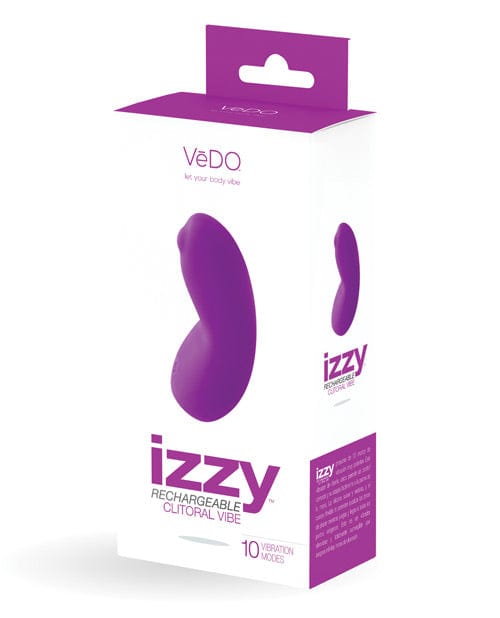 Vedo Izzy Rechargeable Clitoral Vibe Violet Vixen Stimulators