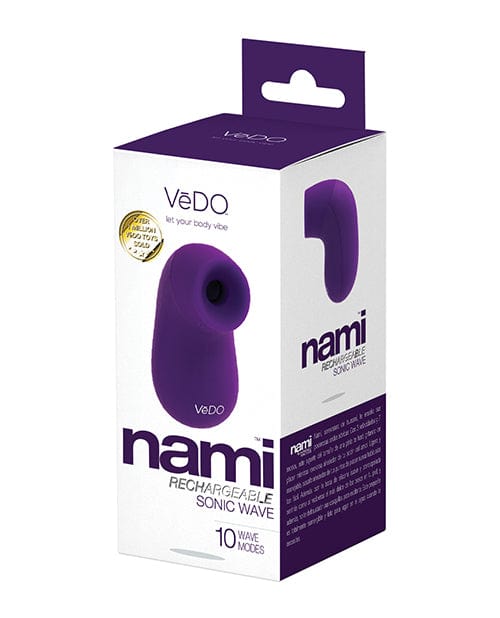 Vedo Nami Rechargeable Sonic Vibe Deep Purple Stimulators