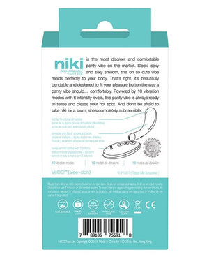 Vedo Niki Rechargeable Panty Vibe Stimulators