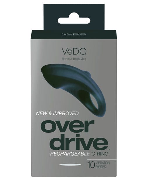 Vedo Overdrive Rechargeable C Ring Just Black Stimulators