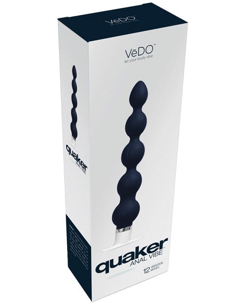 Vedo Quaker Anal Vibe Black Anal Products