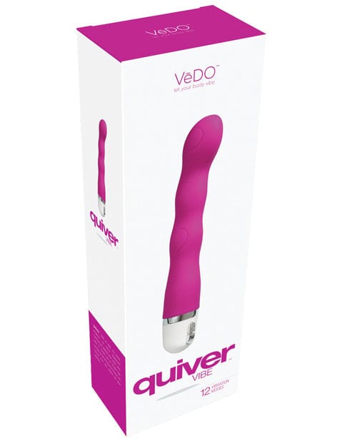 Vedo Quiver Mini Vibe Hot In Bed Pink Vibrators