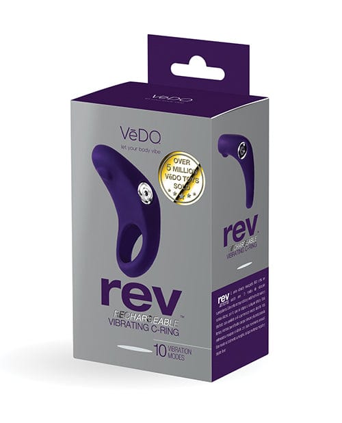 Vedo Rev Rechargeable C Ring Purple Penis Enhancement