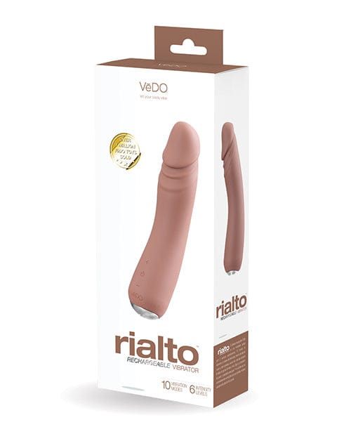 Vedo Rialto Rechargeable Vibe Mocha Vibrators