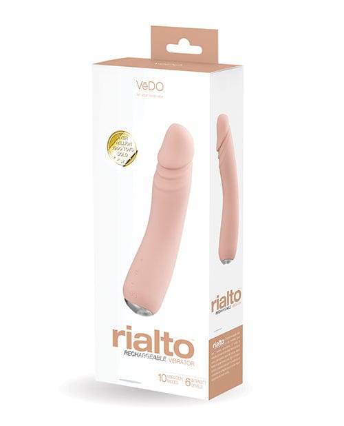 Vedo Rialto Rechargeable Vibe Vanilla Vibrators