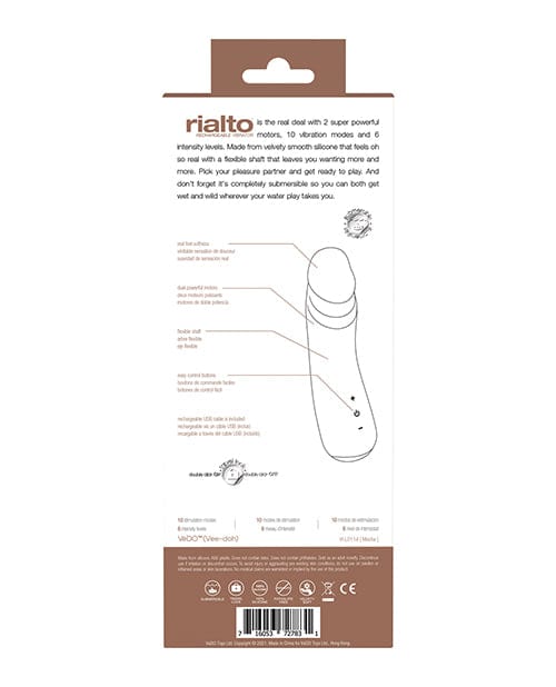 Vedo Rialto Rechargeable Vibe Vibrators