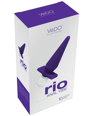 Vedo Rio Anal Vibe Indigo Anal Products