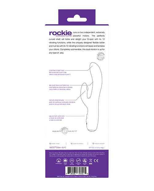 Vedo Rockie Rechargeable Dual Vibe Vibrators