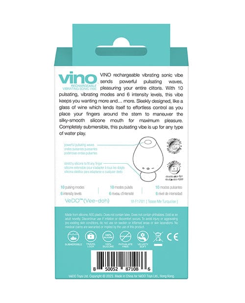 Vedo Vino Rechargeable Sonic Vibe Stimulators