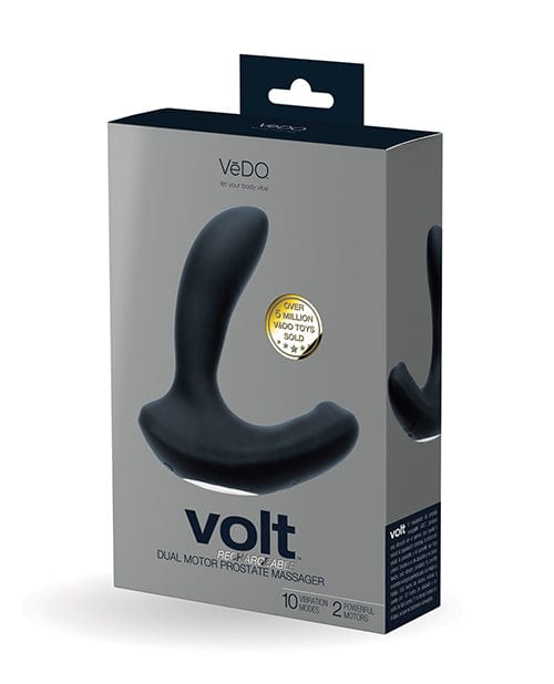 VeDo Volt Rechargeable Prostate Vibe - Black Anal Products