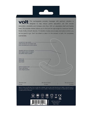 VeDo Volt Rechargeable Prostate Vibe - Black Anal Products