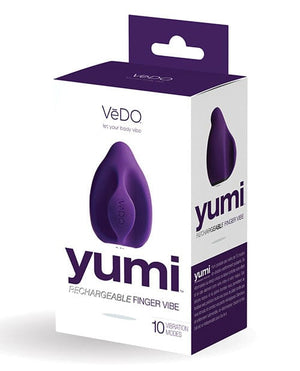 Vedo Yumi Finger Vibe Deep Purple Stimulators