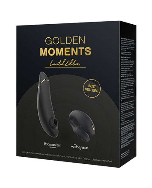 We-Vibe Chorus / Womanizer Premium 2 Golden Moments Collection 2023 - Black/Gold Vibrators