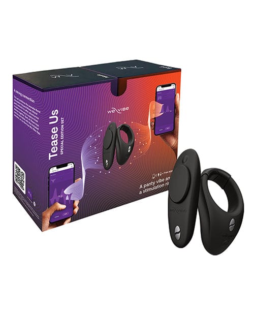 We-Vibe Moxie & Bond Tease Us Special Edition - Black Stimulators