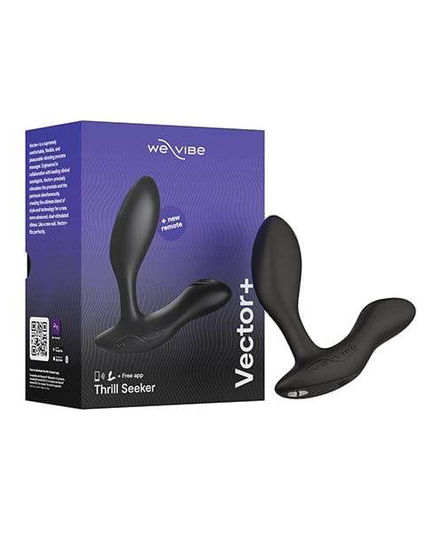 We-vibe Vector+ Charcoal Black Anal Products