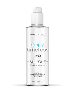 Wicked Sensual Care Simply Timeless Silicone Lubricant - oz 4 oz Lubricants